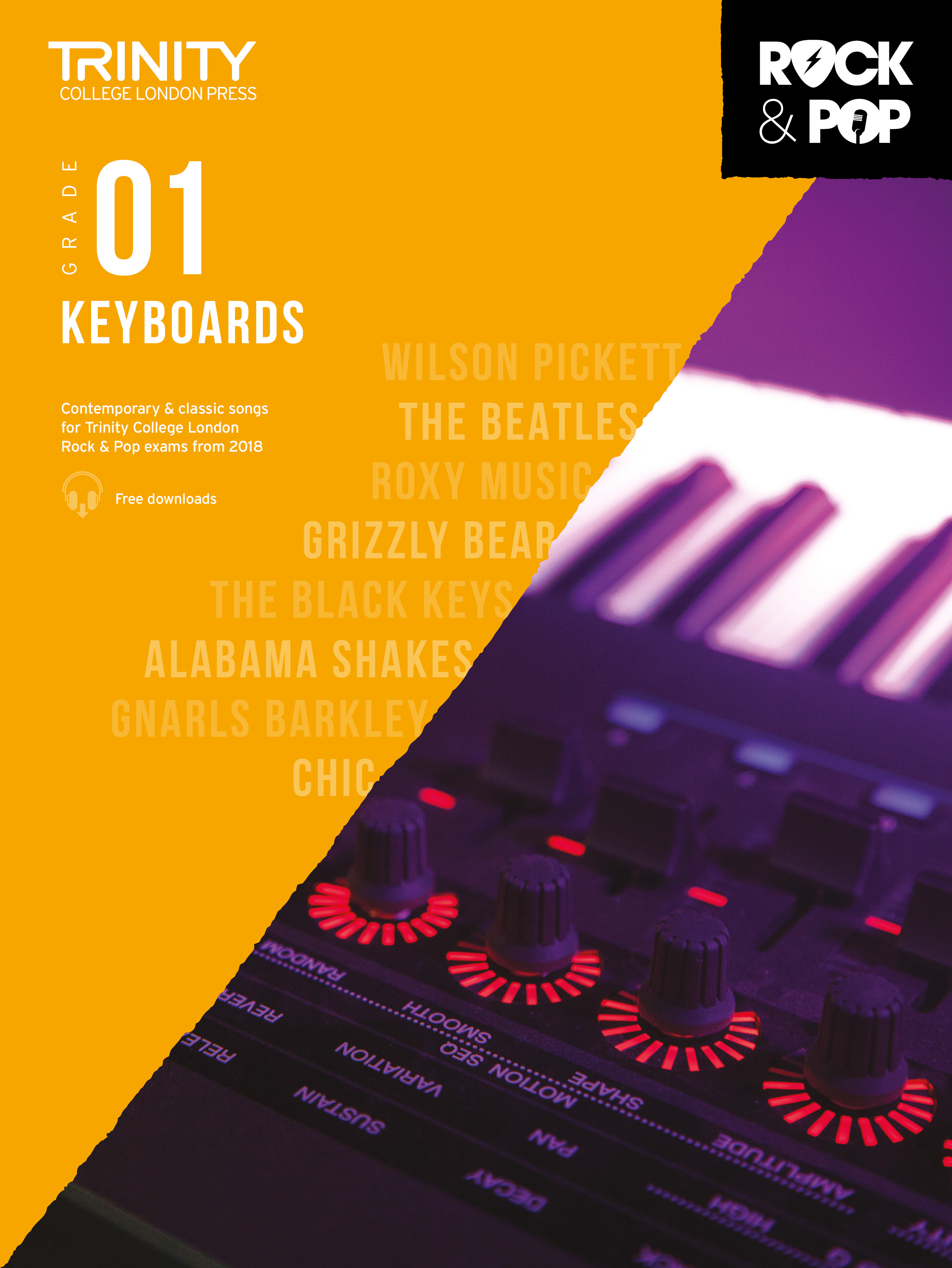 Trinity Rock & Pop 2018 Keyboards Grade 1 Sheet Music Songbook