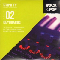 Trinity Rock & Pop 2018 Keyboards Grade 2 Cd Sheet Music Songbook