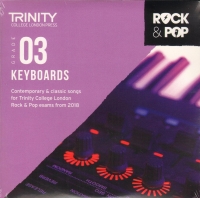 Trinity Rock & Pop 2018 Keyboards Grade 3 Cd Sheet Music Songbook