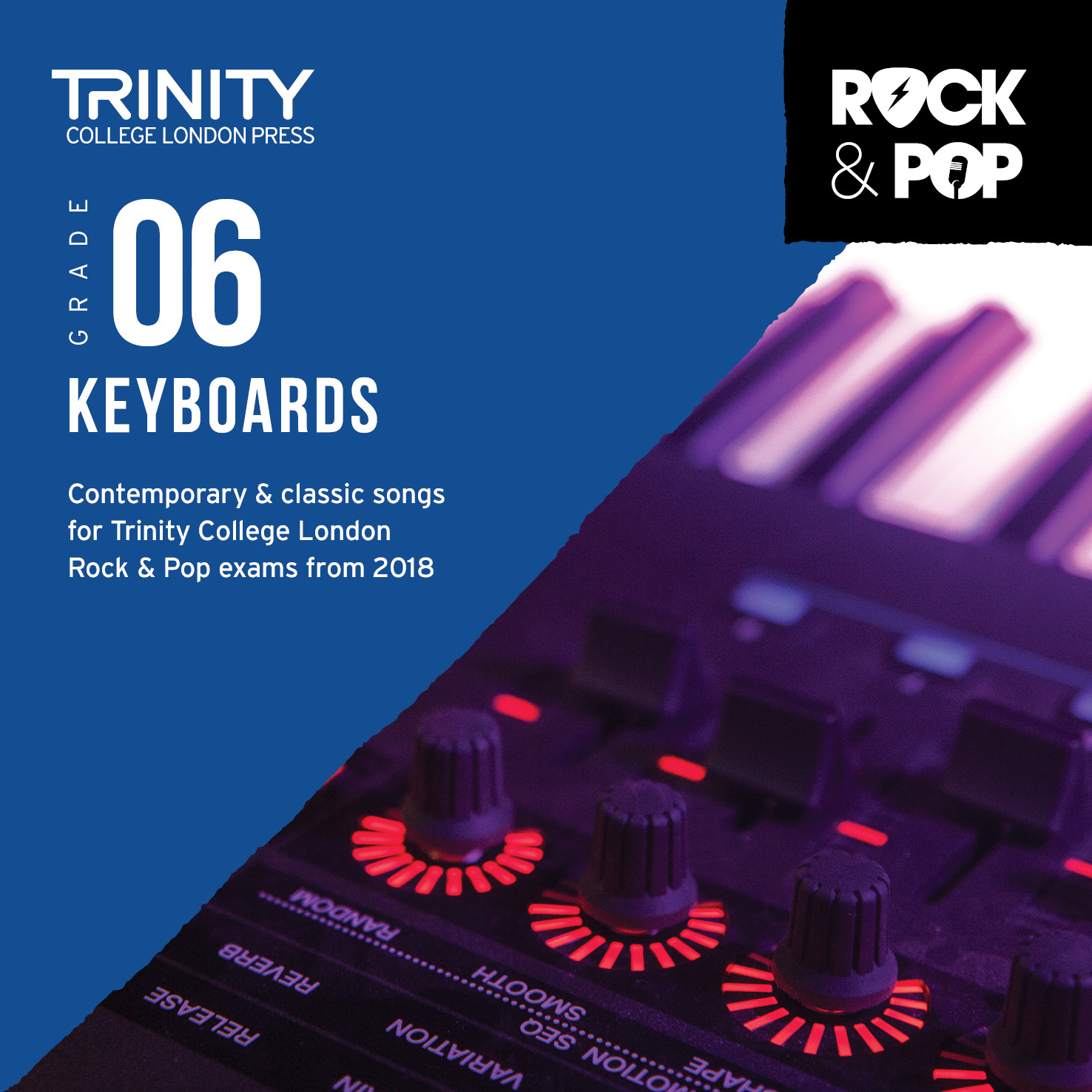 Trinity Rock & Pop 2018 Keyboards Grade 6 Cd Sheet Music Songbook