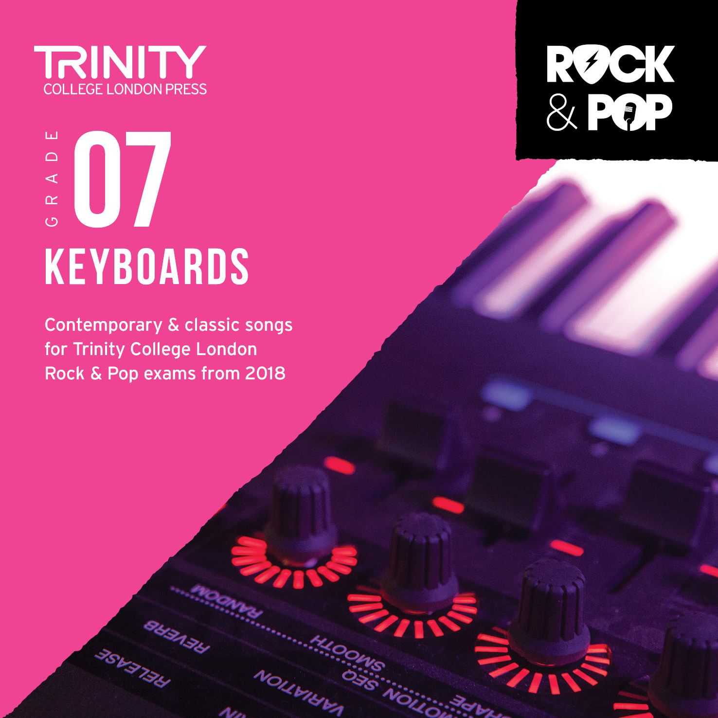 Trinity Rock & Pop 2018 Keyboards Grade 7 Cd Sheet Music Songbook