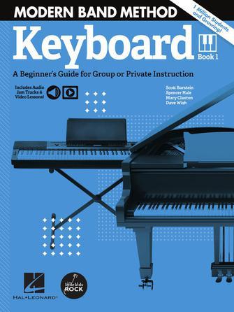 Modern Band Method Keyboard Book 1 Sheet Music Songbook