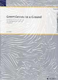 Greensleeves To A Ground Descant Recorder Sheet Music Songbook
