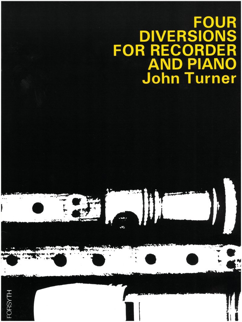 Turner Four Diversions Recorder & Piano Sheet Music Songbook