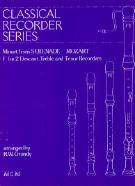 Mozart Minuet From Serenade D D T T Recorders Sheet Music Songbook