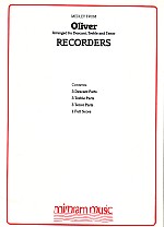Oliver Medley Recorder Quartet Sheet Music Songbook
