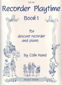 Recorder Playtime Bk 1 Hand Descant/tenor & Piano Sheet Music Songbook