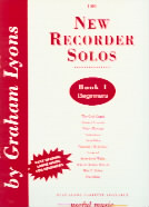 New Recorder Solos Book 1 Beginners Lyons Sheet Music Songbook