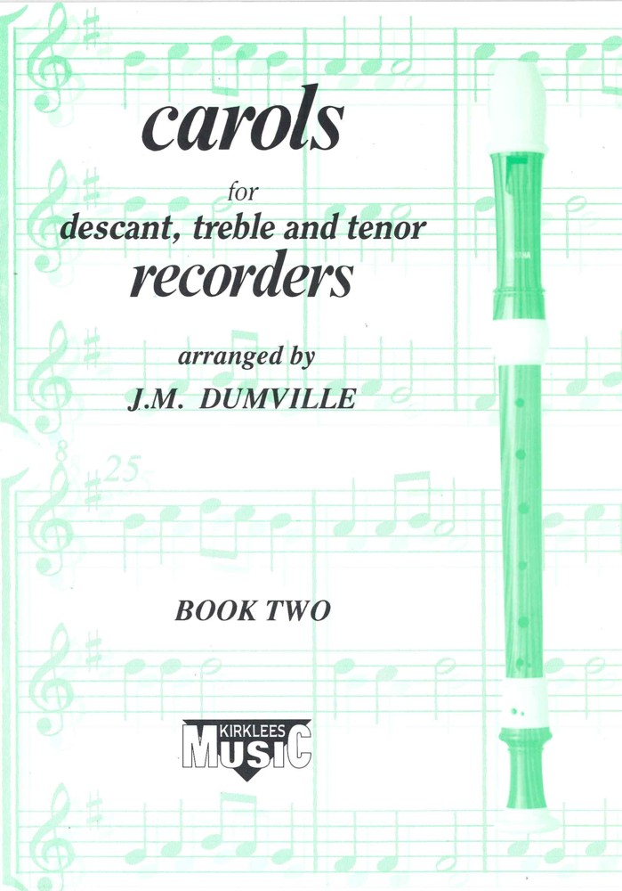 Kirklees Recorder Trios Book 2 Carols Sheet Music Songbook