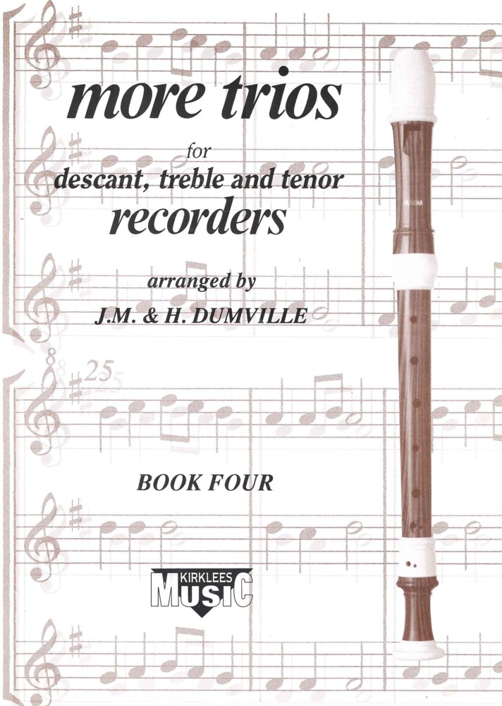 Kirklees Recorder Trios Book 4 More Trios Sheet Music Songbook