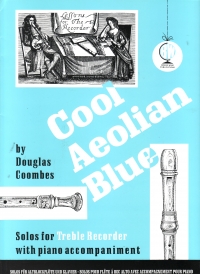 Coombes Cool Aeolian Blue Treble Recorder Sheet Music Songbook