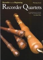 Recorder From The Beginning Recorder Quartet Score Sheet Music Songbook