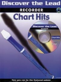 Discover The Lead Chart Hits Recorder Book & Cd Sheet Music Songbook