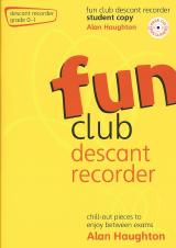 Fun Club Descant Recorder Grade 0-1 Student Bk&cd Sheet Music Songbook