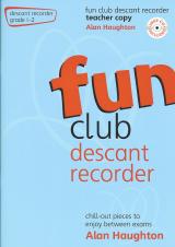 Fun Club Descant Recorder Grade 1-2 Teacher Bk&cd Sheet Music Songbook