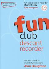 Fun Club Descant Recorder Grade 1-2 Student Bk&cd Sheet Music Songbook