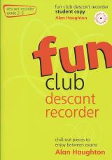 Fun Club Descant Recorder Grade 2-3 Student Bk&cd Sheet Music Songbook