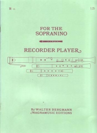 For The Sopranino Player Recorder Sheet Music Songbook