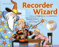 Recorder Wizard Tutor Coulthard Book & Cd Sheet Music Songbook
