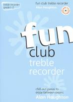 Fun Club Treble Recorder Grade 1-2 Book + Cd Sheet Music Songbook