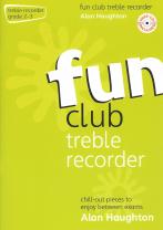 Fun Club Treble Recorder Grade 2-3 Book + Cd Sheet Music Songbook