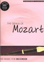 Genius Of Mozart His Music For Recorder Sheet Music Songbook