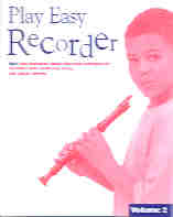 Play Easy Recorder Vol 2 Sheet Music Songbook
