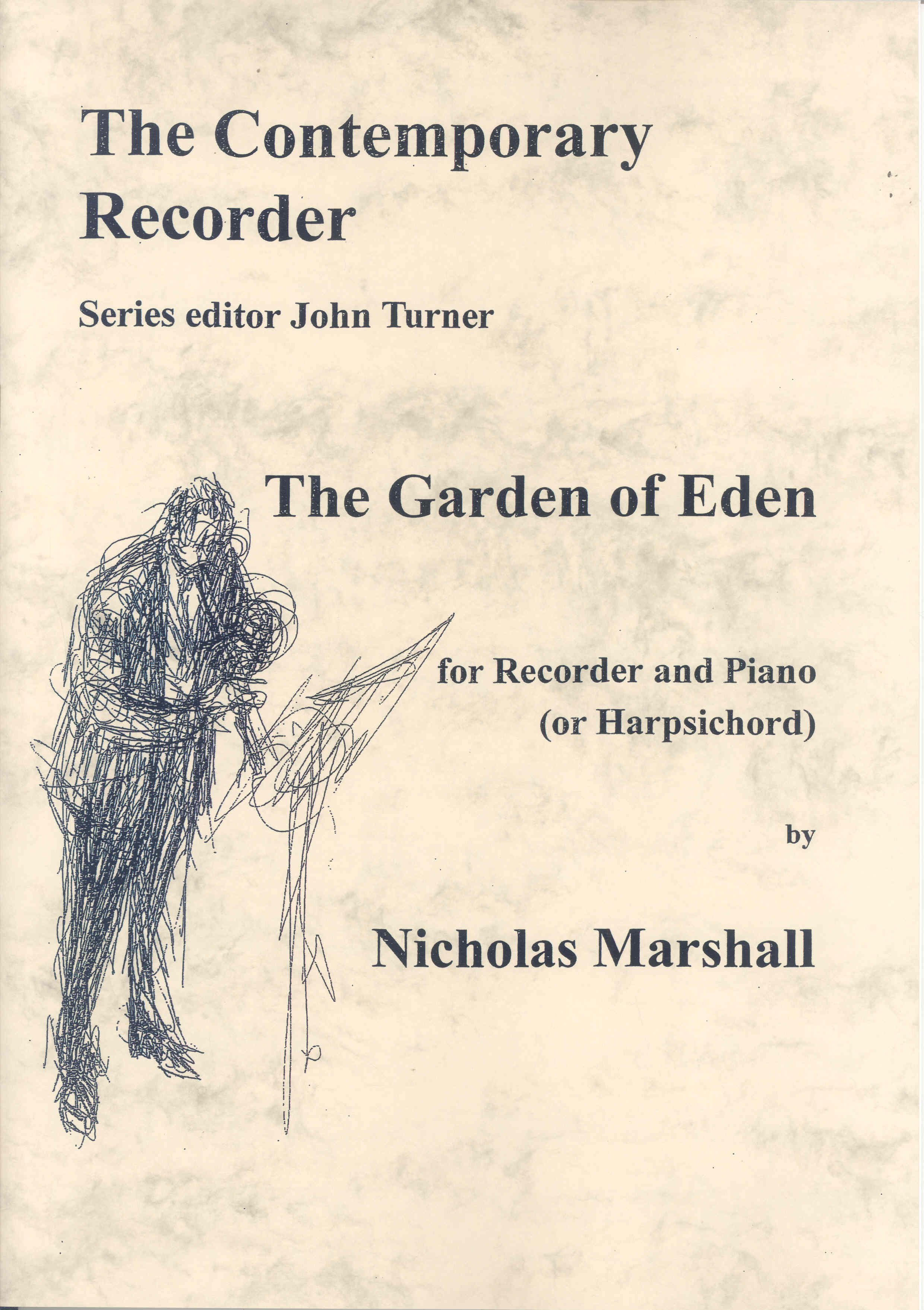 Marshall Garden Of Eden Recorder/piano Sheet Music Songbook