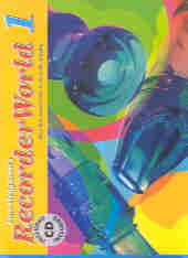 Recorderworld 1 Wedgwood Book & Cd Sheet Music Songbook
