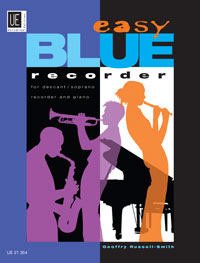 Easy Blue Recorder Russell-smith Descant (sop) &pf Sheet Music Songbook