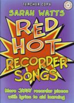 Red Hot Recorder Songs Watts Teachers Book & Cd Sheet Music Songbook