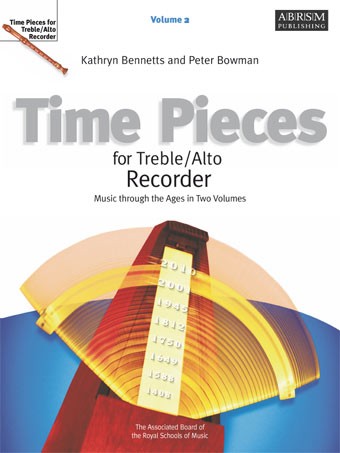 Time Pieces For Treble Recorder Vol 2 Sheet Music Songbook