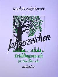 Zahnhausen Jahreszeichen No 1 Solo Recorder Sheet Music Songbook