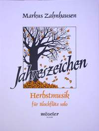 Zahnhausen Jahreszeichen No 3 Solo Recorder Sheet Music Songbook