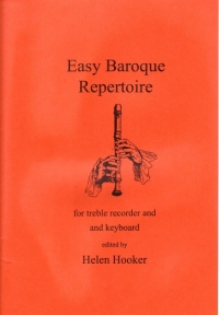 Easy Baroque Repertoire Treble Recorder Sheet Music Songbook