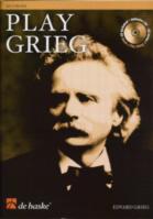 Grieg Play Grieg Recorder Book & Cd Sheet Music Songbook