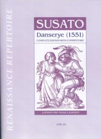 Susato Danserye 1551 Complete 4 Recorders Sheet Music Songbook