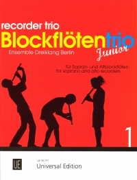 Recorder Trio Junior 1 Sheet Music Songbook