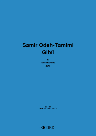 Odeh-tamimi Gibl Sheet Music Songbook