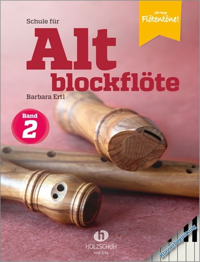 Schule Fur Altblockflote 2 Piano Accompaniments Sheet Music Songbook