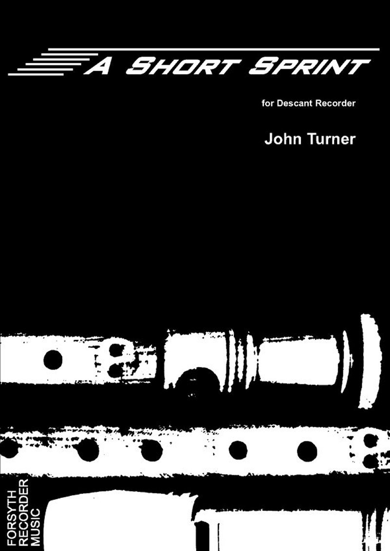 Turner A Short Sprint Descant Recorder & Piano Sheet Music Songbook