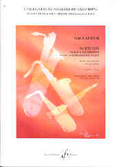 Lacour 50 Etudes Faciles & Progressives Book 2 Sax Sheet Music Songbook