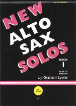 New Alto Sax Solos Book 1 Lyons Bk & Cd Sheet Music Songbook
