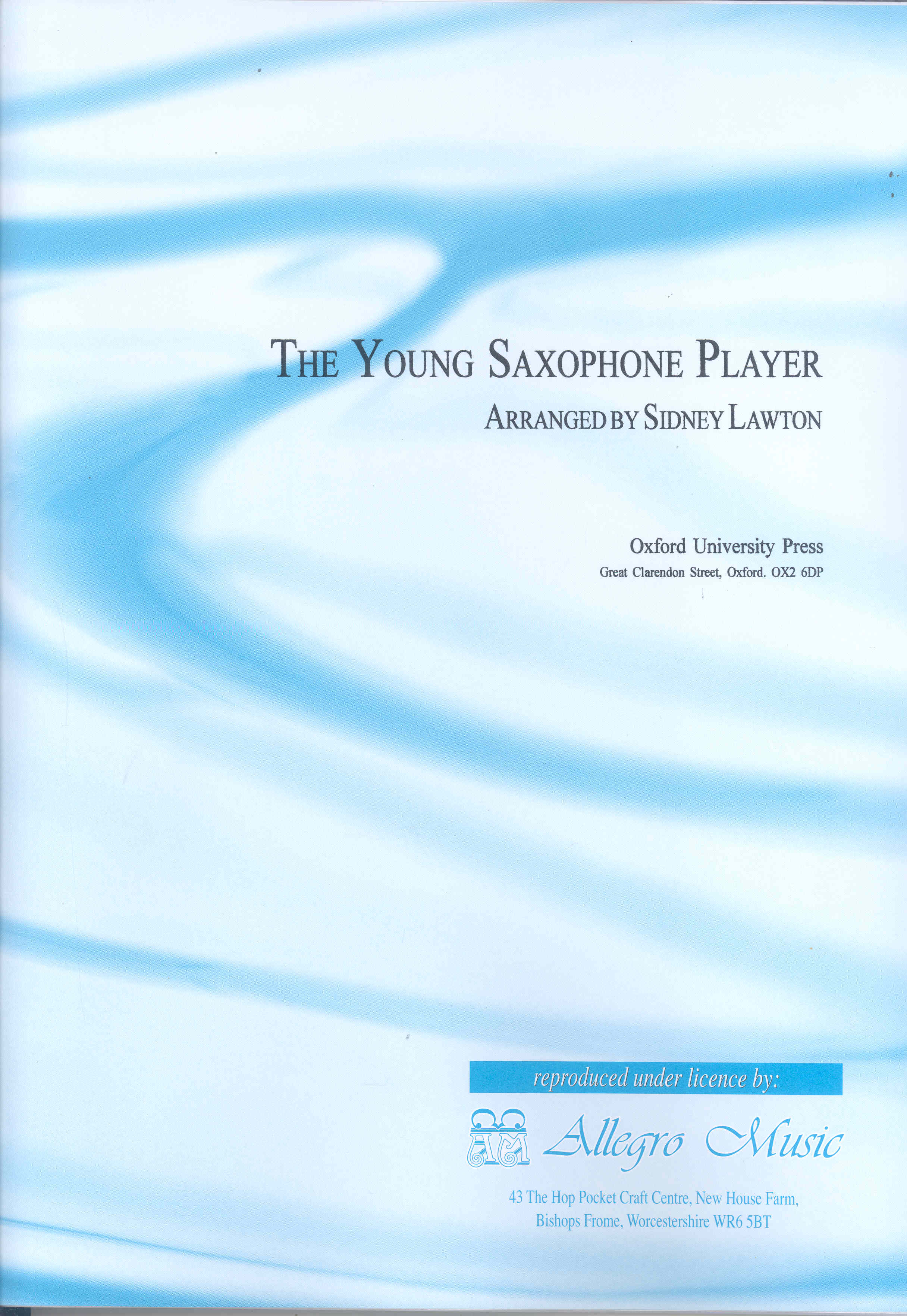 Young Saxophone Player Complete (lawton) Sheet Music Songbook