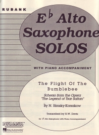 Rimsky-korsakov Flight Of The Bumble Bee Sax Sheet Music Songbook