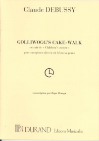 Debussy Golliwogs Cake Walk Saxophone Sheet Music Songbook