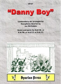 Danny Boy Mccubbin Sax Quartet Sheet Music Songbook