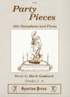Goddard Party Pieces Alto Sax & Piano Sheet Music Songbook