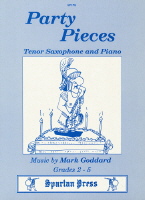 Goddard Party Pieces Tenor Sax & Piano Sheet Music Songbook