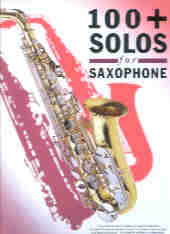 100+ Solos Saxophone Sheet Music Songbook